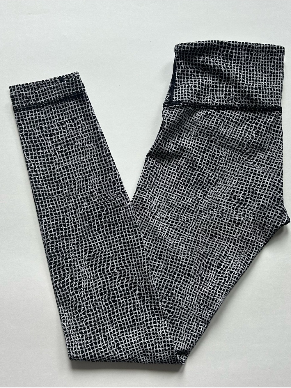 Lululemon Align/Wunder Train Leggings — Chain Link Print — Sz 4 — Exc